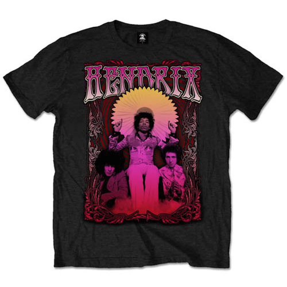 Jimi Hendrix - Ferris Wheel Heren Tshirt - Zwart